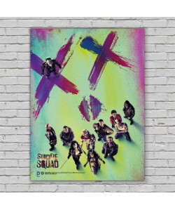 SUICIDE SQUAD XX Glass Poster