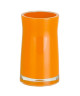 SYDNEY Gobelet salle de bain  12x7x7cm  Orange