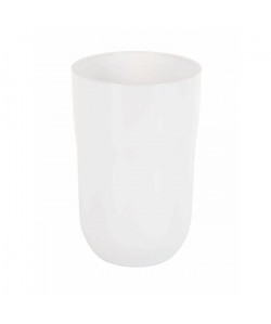 COCCO Gobelet salle de bain  11,5 x 7,5 x 7,5 cm  Blanc