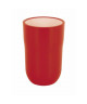 COCCO Gobelet salle de bain  11,5 x 7,5 x 7,5 cm  Rouge