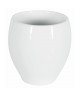 BALI Gobelet salle de bain  9,5 x 9 x 9 cm  Blanc