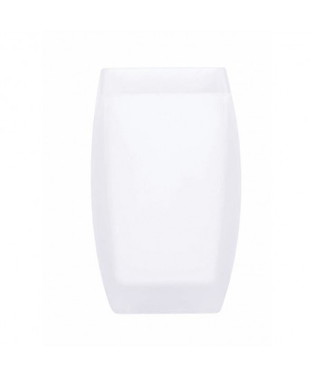 SPIRELLA Gobelet salle de bain Freddo  10,5 x 7 x 7cm  Blanc