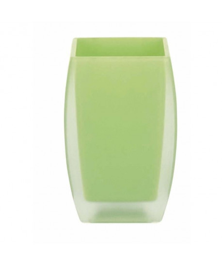 SPIRELLA Gobelet salle de bain Freddo  10,5 x 7 x 7cm  Vert clair