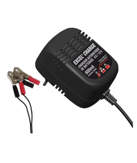 JARDIN PRATIC Chargeur de batterie de 5 a 32 Ah pour tondeuse