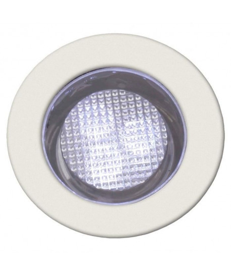 COSA  Kit de 10 Spots ronds LED encastrables d\'extérieur Blanc Ř3cm