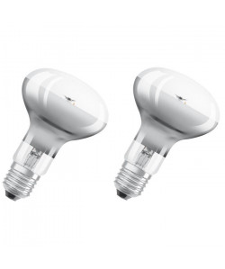 OSRAM Lot de 2 Ampoules Spot LED R80 E27 4 W équivalent a 32 W blanc chaud