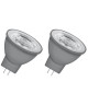 OSRAM Lot de 2 Ampoules spot LED MR11 GU4 2,9 W équivalent a 20 W blanc chaud