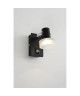 FUSION Spot 1 lumiere LED  L 7 x H 11 cm  Noir