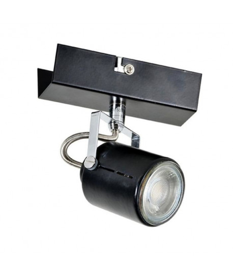 LOFT Spot 1 lumiere LED  L 12 x H 8 cm Noir