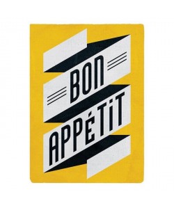 Affiche papier  Edu Barba (Bon Appetit)    60x80 cm