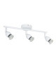 MELY Spot 3 lumieres LED  L 40,5 x H 13 cm  Blanc