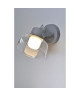 MAKO Spot salle de bain LED  L 16 x H 15 cm  Gris anhracite