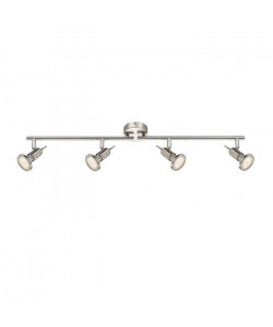 Spot LED en nickel mat 13x8x70cm