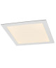 Spot encastrable LED en Plastique 3,8x30x30 cm Blanc