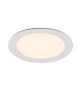 Spot encastrable LED en Plastique 3,8x17x17 cm Blanc