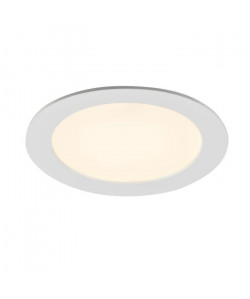 Spot encastrable LED en Plastique 3,8x17x17 cm Blanc