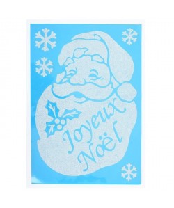 Sticker Pere Noël en PVC 49x69 cm