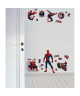 SPIDERMAN Lot de 2 Stickers muraux 70x25 cm