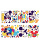 MICKEY Lot de 2 Stickers muraux 70x25 cm