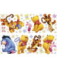 WINNIE Lot de 2 Stickers muraux 70x25 cm