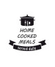 Stickers adhésif mural Home cooked meals  42x40cm