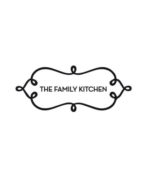 Stickers adhésif mural The Family Kitchen  101x40cm