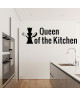 Stickers adhésif mural Queen of the Kitchen  83x25cm