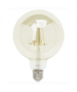 BRILLIANT Ampoule LED filament G95 E27 6 W équivalent a 40 W blanc chaud