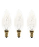 EXPERT LINE Lot de 3 Ampoules a incandescence décorative E14 25 W compatibles variateur