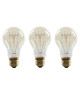 EXPERT LINE Lot de 3 Ampoules a incandescence décorative E27 25 W compatibles variateur