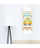 Stickers adhésif mural Dont Worry Be Hippie  45x90 cm