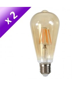 Lot de 2 Ampoules LED E27 5 W équivalent a 40 W blanc neutre