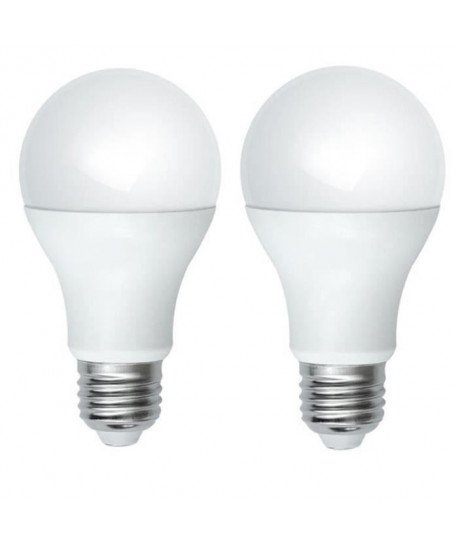 Lot de 2 Ampoules LED E27 10 W équivalent a 100 W blanc neutre
