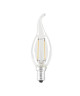 EXPERT LINE Lot de 4 ampoules LED E14 SMD a filament 2 W équivalent a 24 W blanc chaud