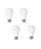 EXPERT LINE Lot de 4 ampoules LED E27 12 W équivalent a 75 W blanc chaud