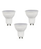 EXPERT LINE Lot de 3 ampoules LED Spot GU10 3 W équivalent a 24 W blanc chaud