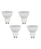 EXPERT LINE Lot de 4 ampoules LED Spot GU10 3 W équivalent a 24 W blanc chaud