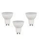 EXPERT LINE Lot de 3 ampoules LED Spot GU10 5 W équivalent a 35 W blanc chaud