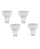 EXPERT LINE Lot de 4 ampoules LED Spot GU10 5 W équivalent a 35 W blanc chaud