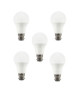 EXPERT LINE Lot de 5 ampoules LED B22 10 W équivalent a 60 W blanc chaud