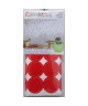 ROOMMATES Lot de 180 stickers CONFETTIS MULTICOLORES repositionnables 4 feuilles de 10,1cm x 44,1cm