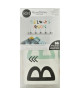 ROOMMATES Stickers TRIBAL ALPHABET PEEL repositionnables 4 feuilles de 10,1cm x 44,1cm