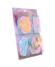 PRINCESSE Lot de 10 Stickers Mousse 8x5,5 cm  10x15 cm