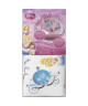 ROOMMATES Lot de 37 stickers DISNEY PRINCESSES ROYALES repositionnables 4 feuilles de 10,1cm x 44,1cm