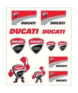 Stickers moyens Ducati  Multicolore