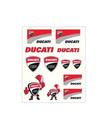 Stickers moyens Ducati  Multicolore