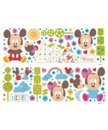 MICKEY Stickers muraux 2/25x70cm