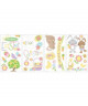 ROOMMATES Lot de 28 stickers JOYEUSE PAQUES repositionnables 4 feuilles de 10,1cm x 44,1cm