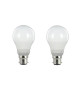 INTEGRAL LED Lot de 2 ampoules classic globe B22 5,5 W équivalent a 40 W 2700 K 470 lm