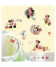 ROOMMATES Lot de 21 stickers DISNEY MINNIE AIME LE SHOPPING repositionnables 4 feuilles de 10,1cm x 44,1cm